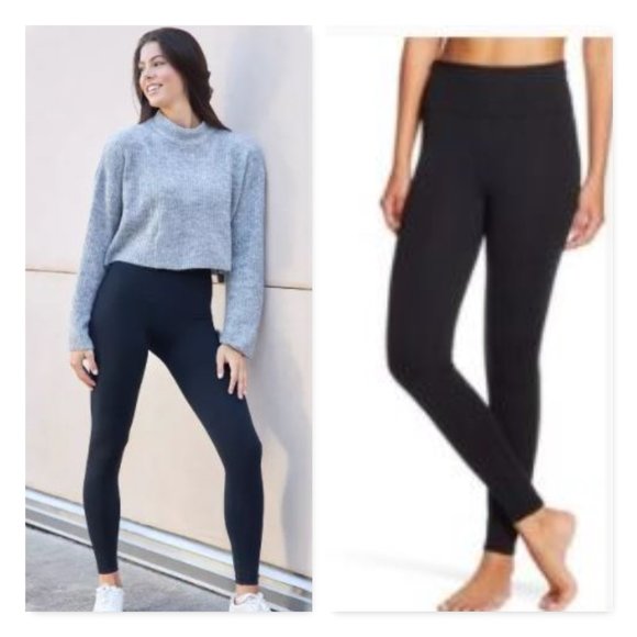 assets by spanx women's ponte shaping leggings